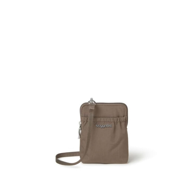 Baggallini womens Bryant Pouch With Rfid Handbags Portobello One Size US