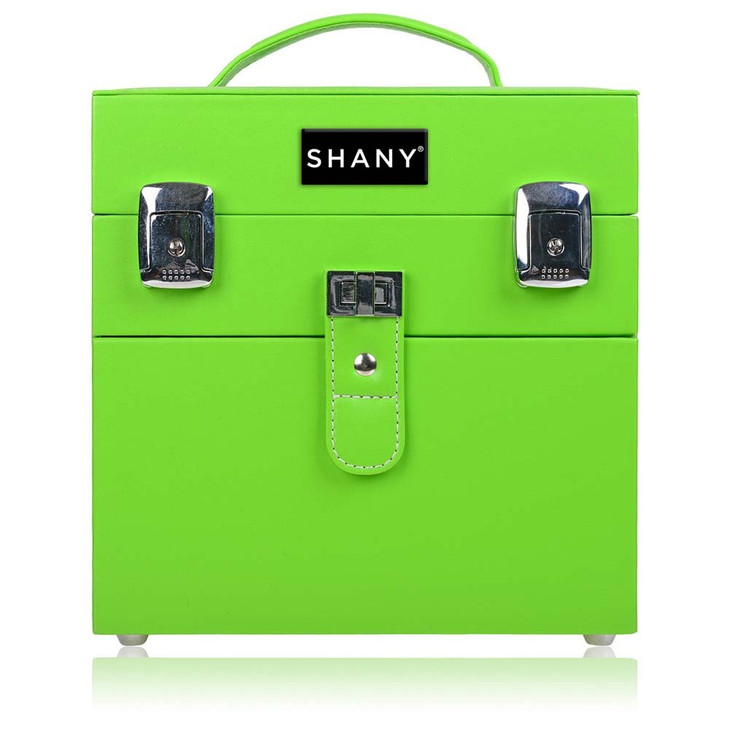SHANY Color Matters Makeup Travel Case Nail Accessories Organizer and Makeup Train Case Makeup Storage Box Sugar Gum