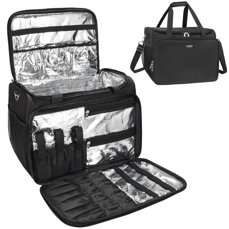 Professional Hairdressing BagHairstylist Travel BagCosmetics Beauty Hairdresser Bag with Shoulder StrapHair Makeup Salon