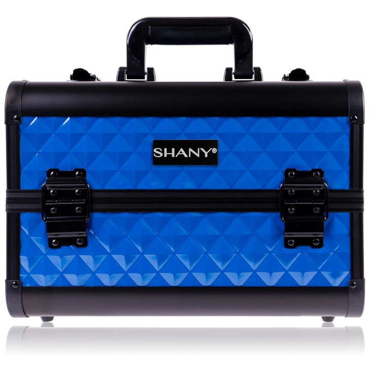 SHANY Premier Fantasy Professional Makeup Train Case Cosmetic Box Portable Makeup Case Organizer Jewelry storage with Lo