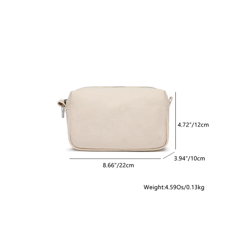 YONBEN Organizer Bag Lightweight Cosmetic Bag with Ring Clasp Perfect Travel Makeup Bag for Womennylon Stand Up Design B