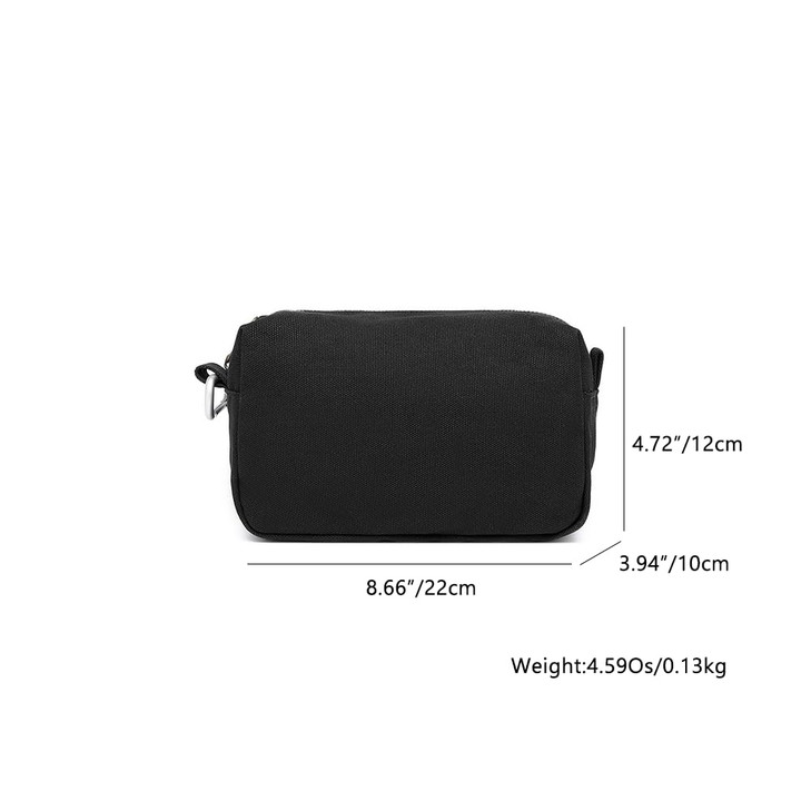 YONBEN Organizer Bag Lightweight Cosmetic Bag with Ring Clasp Perfect Travel Makeup Bag for Womennylon Stand Up Design B
