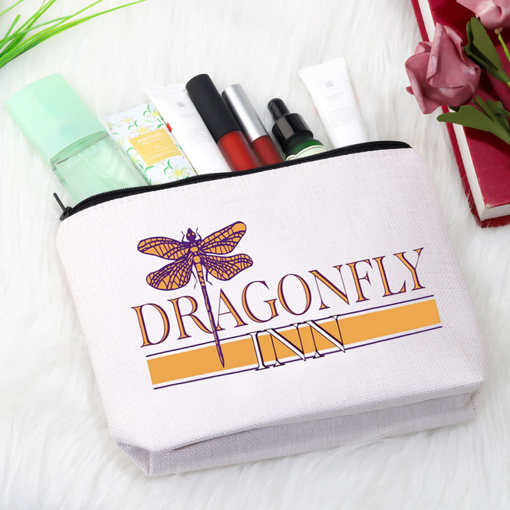 GJTIM TV Show Inspired Gift TV Show Lover Merchandise Dragonfly Makeup Bag for Fans Fandom