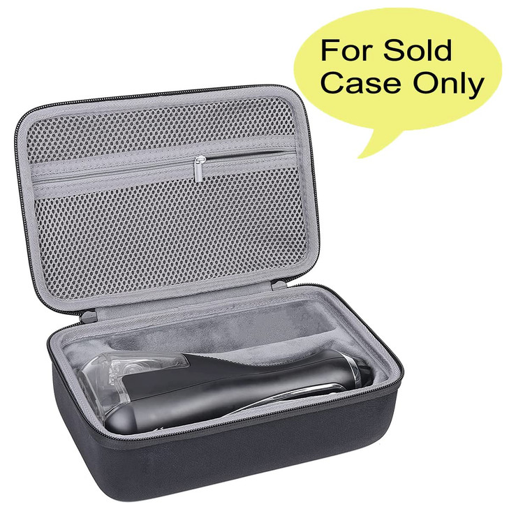 co2CREA Hard Case Replacement for Waterpik Cordless Advanced 20 Water Flosser WP580 WP582 WP583 WP587 Black Case