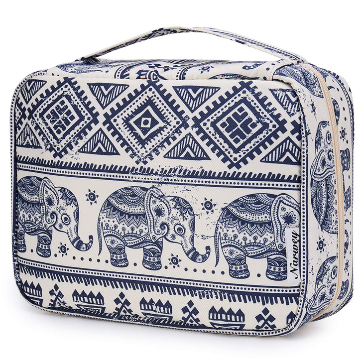 Narwey Small Hanging Travel Toiletry Bag for Women Travel Bag for Toiletries Makeup Bag Organizer Cosmetic Bags Make Up