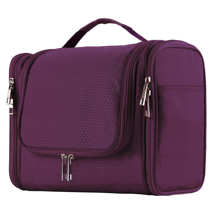 Buruis Large Toiletry Bag for Women and Men Hanging Travel Bag for Makeup Cosmetics Shaving Toiletries WaterResistant Do