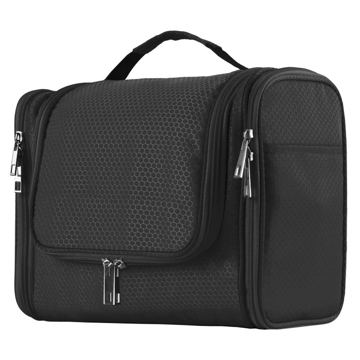Buruis Large Toiletry Bag for Women and Men Hanging Travel Bag for Makeup Cosmetics Shaving Toiletries WaterResistant Do