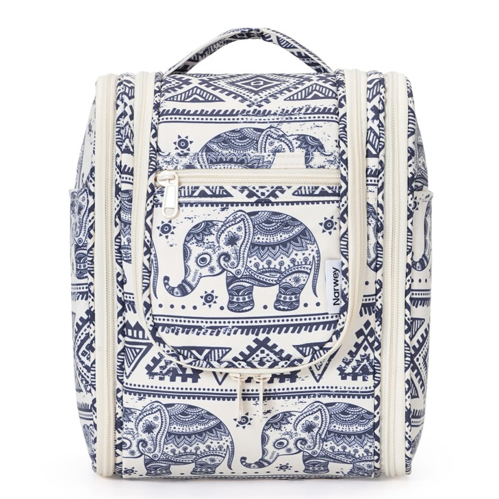 Narwey Small Hanging Toiletry Bag Women Travel Makeup Bag Organizer Toiletries Bag for Travel Size Essentials Accessorie