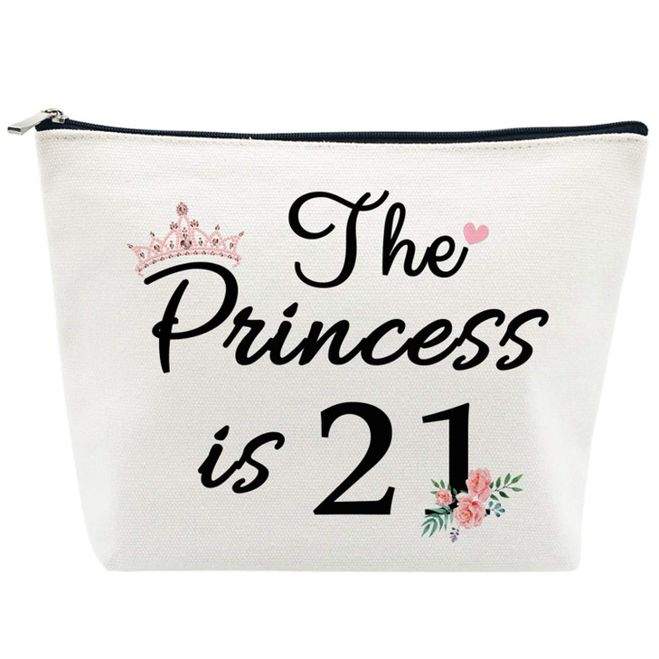 Charmoly 21st Birthday Gifts for Women Best Friend Daughter Funny 21 Year Old Birthday Gift for Her The Princess is 21 C