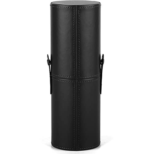 Narwey Makeup Brush Holder Travel Brushes Case Bag Cup Storage Dustproof for Women Black