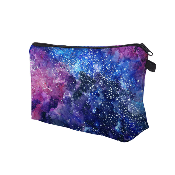 HAPPYLIVE SHOPPING Makeup Toiletry Cosmetic Travel Carry Bag Zippered Luggage Pouch Multifunction Makeup Bag Holder Orga