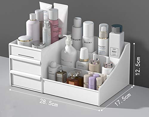 Onwon 1 PCS Drawer Type Cosmetics Storage Box Dormitory Desktop Finishing Dresser Skin Care Lipstick Plastic Shelf