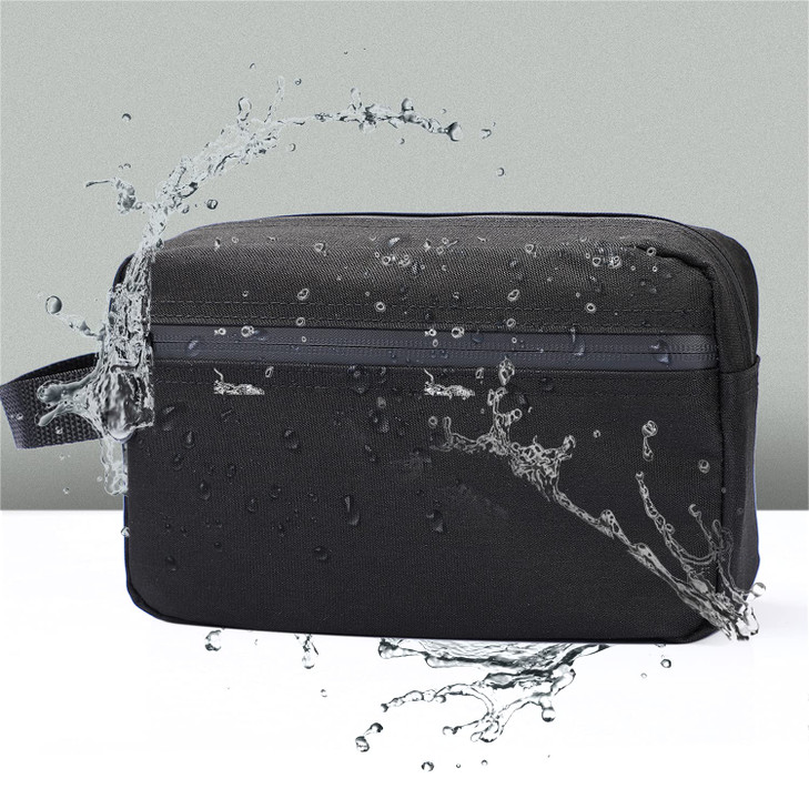 Etercycle Toiletry Bag for Men Portable Travel Toiletry Organizer BagShaving Bag for Toiletries Accessories Black