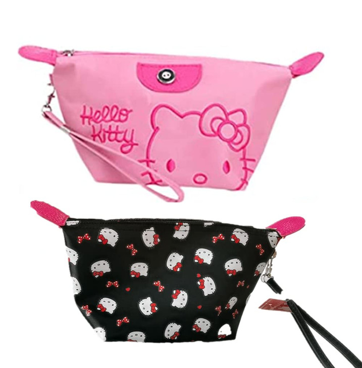 Kerrs Choice Cosmetic Bag Makeup Bag Kitty Cat Toiletry Bag Makeup Pouch Kitty Gift