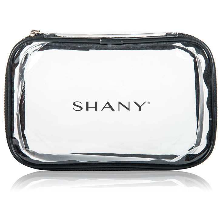 SHANY Slumber Party Cosmetics Clear Travel Bag Waterproof Multiuse Makeup Nail and Travel Storage 1 Count