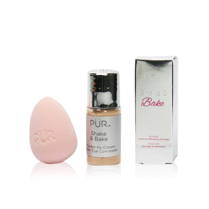 PUR MINERALS Shake and Bake Powdertocream Under Eye Concealer 017 Fl OzPack of 1