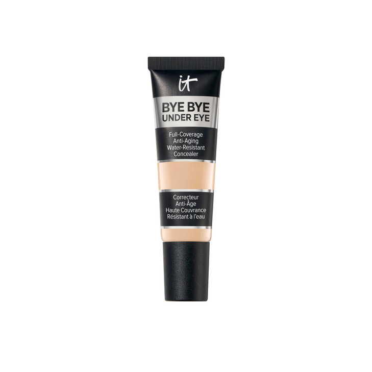 IT Cosmetics Bye Bye Under Eye Concealer Light Tan WaterResistant Full Coverage Brightening Concealer For Dark Circles F