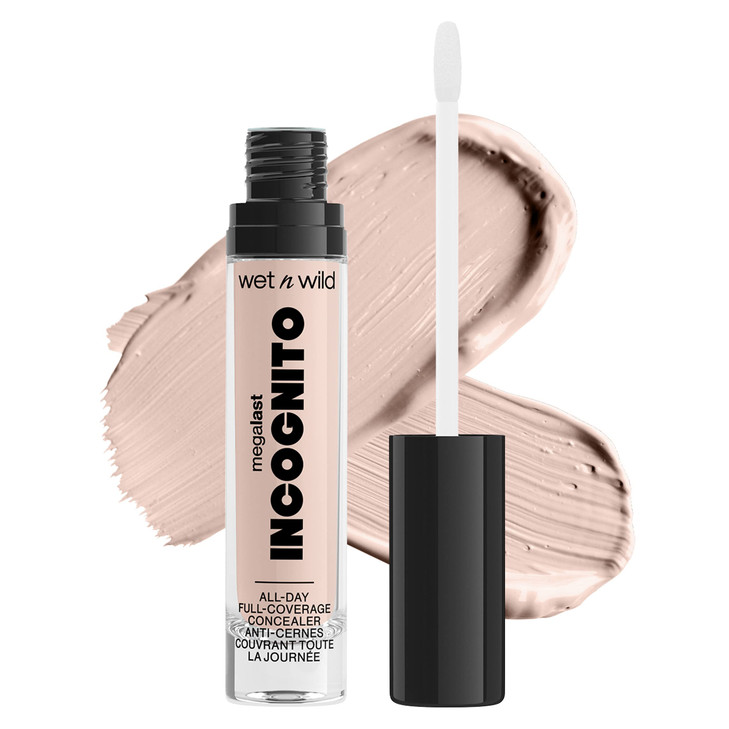 wet n wild Mega Last Incognito AllDay Full Coverage Liquid Matte Concealer Light Beige 018 Ounce