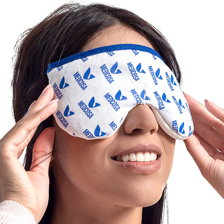 Medcosa Eye Mask for Dry Eyes Warm Eye Compress Natural Heat Eye Mask for Styes Blepharitis Tired Eyes More
