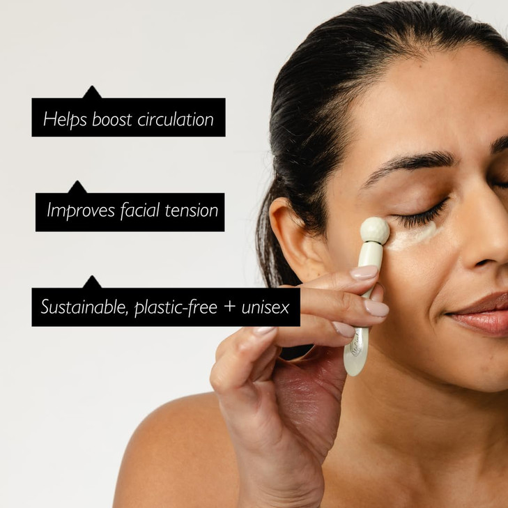 UpCircle Eye Roller 1pc Metal PlasticFree For Dark Circles Puffy Eyes With Cooling Effect to Boost Circulation For Healt