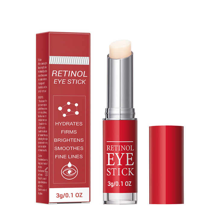 Retinol Eye Stick with CollagenHyaluronic Acid for Dark Circle WrinklesEye Balm Moisturizes Anti AgingVisible Results in