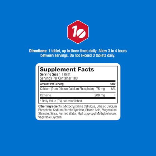 ProLab Caffeine Tablets 100 Count online at globaldelivered