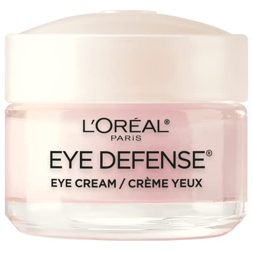 LOreal Paris DermoExpertise Eye Defense Eye Cream with Caffeine and Hyaluronic Acid 05 oz