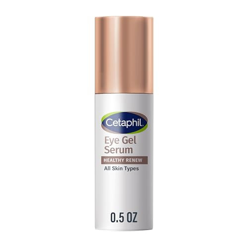 Cetaphil Healthy Renew Hydrating Eye Gel Serum 05 Oz 24Hr Under Eye Cream for Anti Aging Reduces the Appearance of Dark