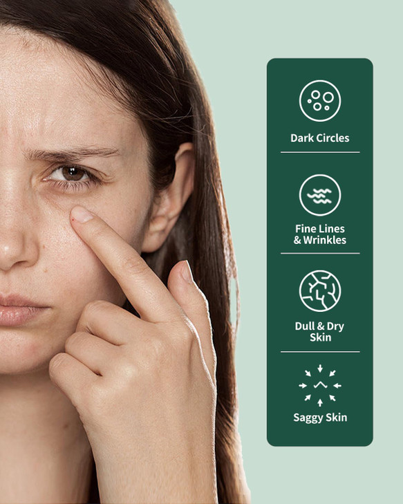 Boniaq Advanced Snail Repair Eye Stick Brightening Tightening Eye Cream for Fine Lines Dark Circles Snail Mucin Eye Stic