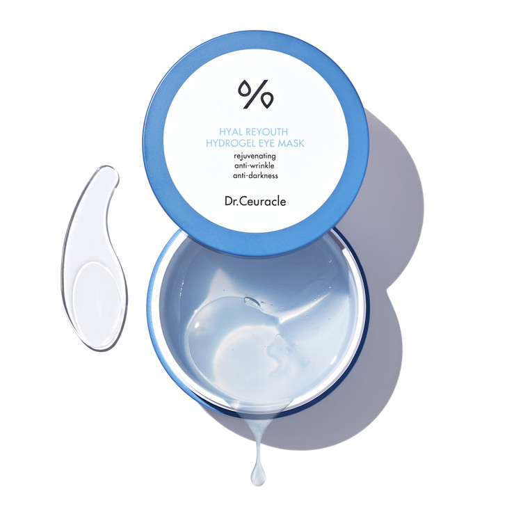 DrCeuracle Hyal Reyouth Hydrogel Eye Mask Patch Korean Under Eye Patches for Revitalizing Wrinkle Care Glowing Firming E
