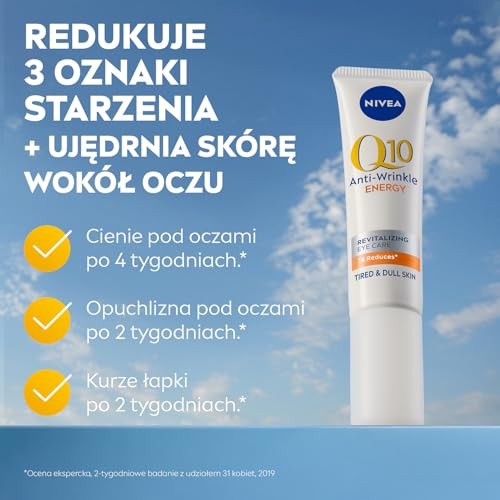 NIVEA Q10 plusC AntiWrinkle Energy Eye Cream 1er Pack 1 x 15 ml