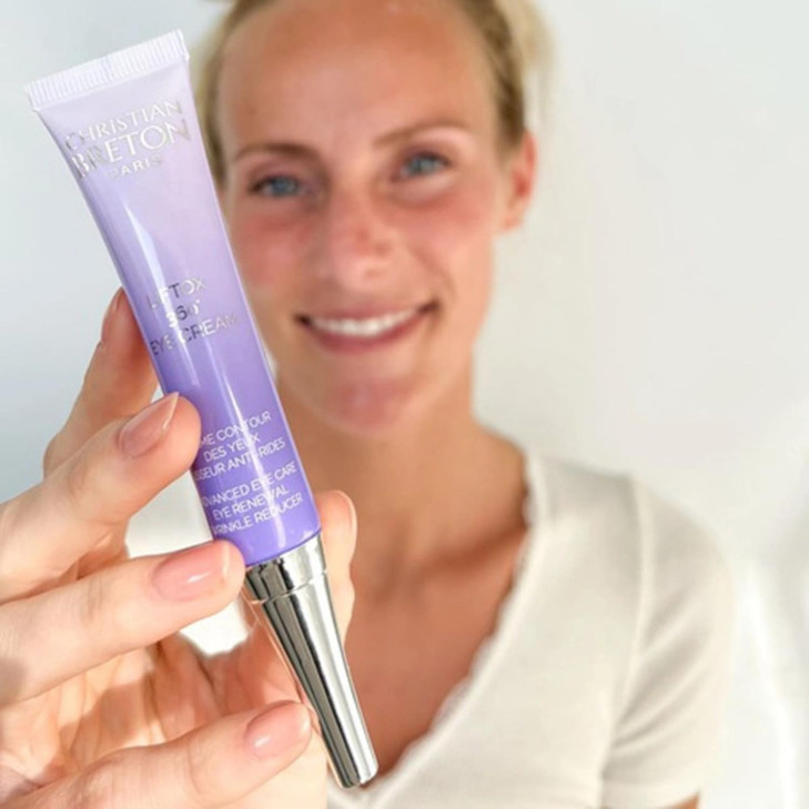 Christian BRETON Liftox 360 Eye Cream Lifting Firming Under Eye Cream for Hydration Smoothing Shea Butter Grapeseed Oil