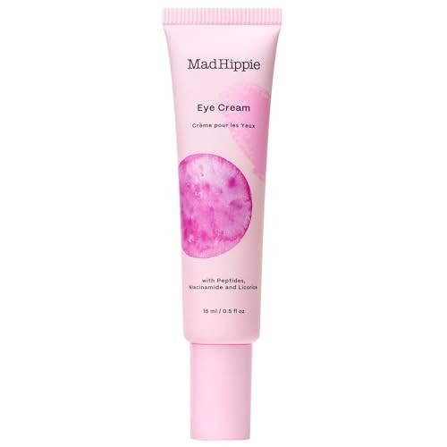 Mad Hippie Eye Cream AntiAging Under Eye Cream for Dark Circles and Puffiness with Niacinamide with SkinBrightening Vita
