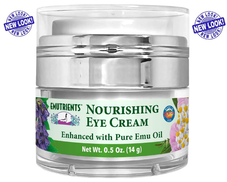 Montana Emu Ranch Nourishing Eye Cream 05 Ounce Enhanced with Pure Emu Oil