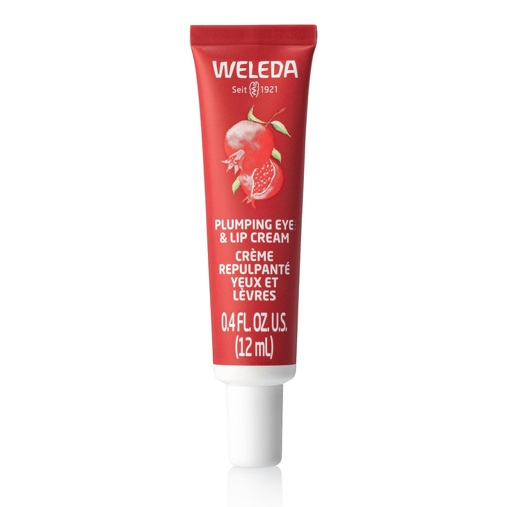 Weleda Plumping Eye Lip Cream with Peptides from Maca Root and Pomegranate