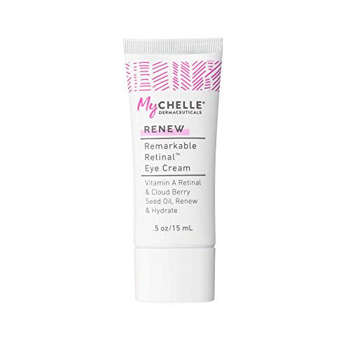 MyChelle Dermaceuticals Remarkable Retinal Eye Cream 05 Fl Oz Anti Aging Serum with Potent Vitamin A and Plant Stem Cell