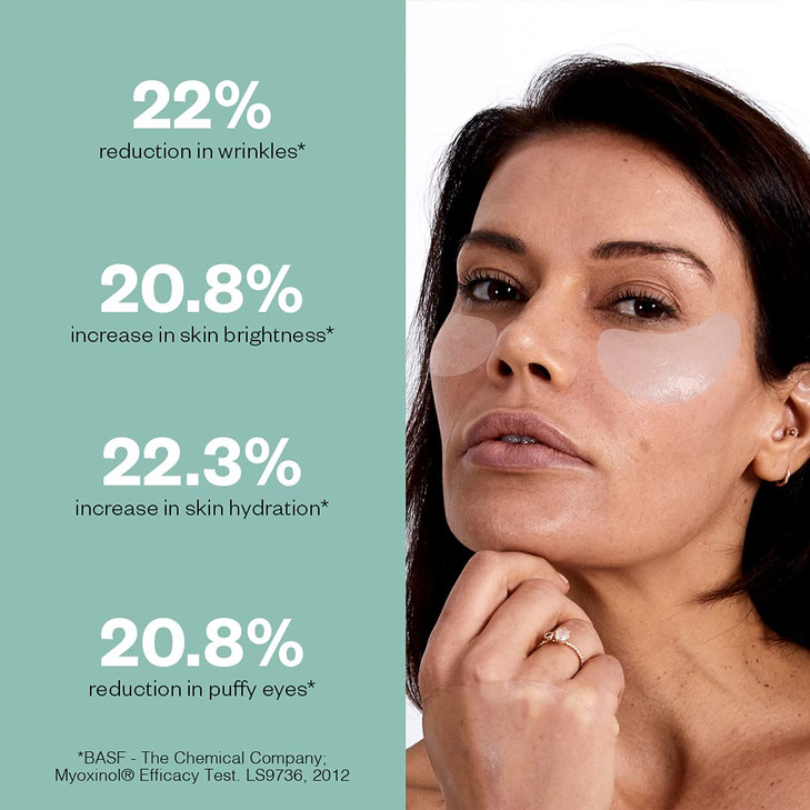Wrinkles Schminkles Eye Smoothing Depuffing Masks Collagen Depuffing Mask for Smooth Wrinkles Reduce Puffy Under Eyes Hy