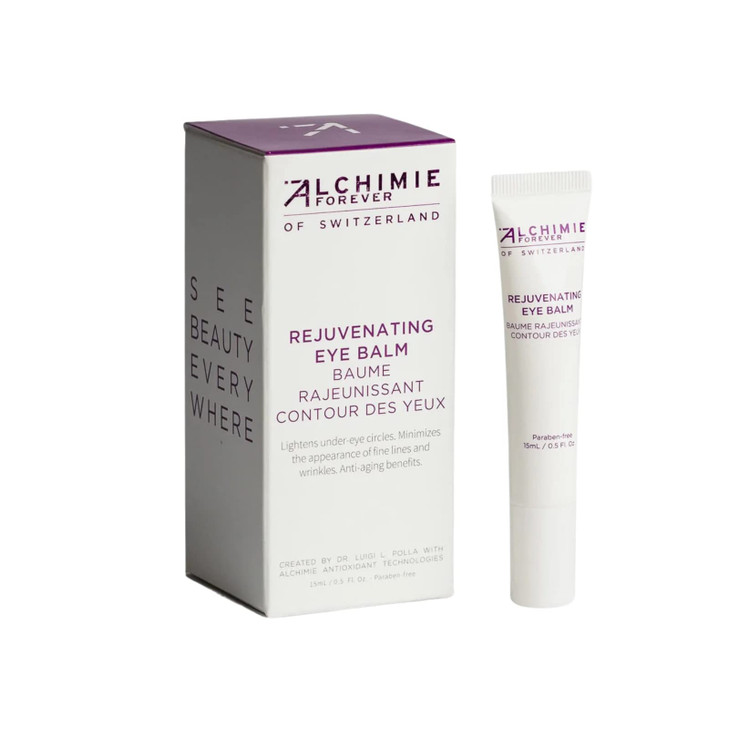 Alchimie Forever Rejuvenating Eye Balm Hydrating AntiAging Eye Cream with Jojoba and Cocoa Butter European Blueberries V