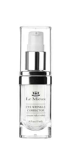 Le Mieux Eye Wrinkle Corrector Cream Hyaluronic Acid Moisturizer for Eyes with 7 Potent Peptides Amino Acids Under Eye C