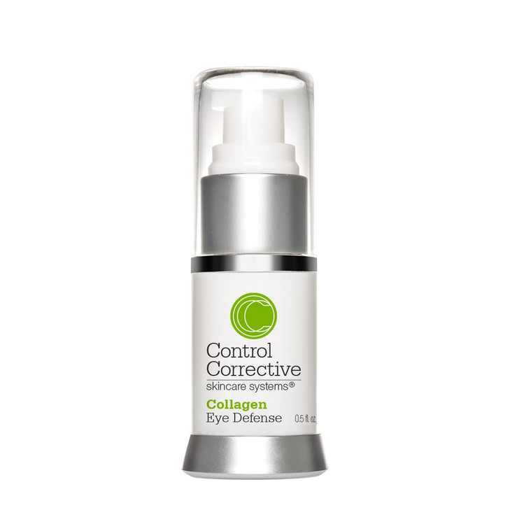 CONTROL CORRECTIVE Collagen Eye Defense 5 Oz Soothing Hydrating Eye Cream All Skin Types Lightweight Elastin Wheat Germ