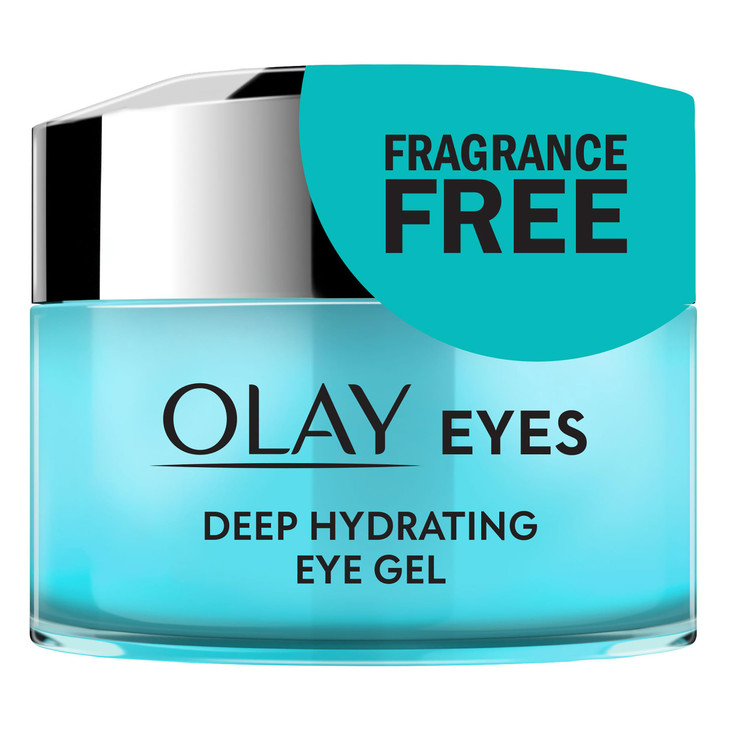 Olay Deep Hydrating Eye Gel with Hyaluronic Acid for Tired Eyes Hydrating Gel Cucumber 05 Fl Oz