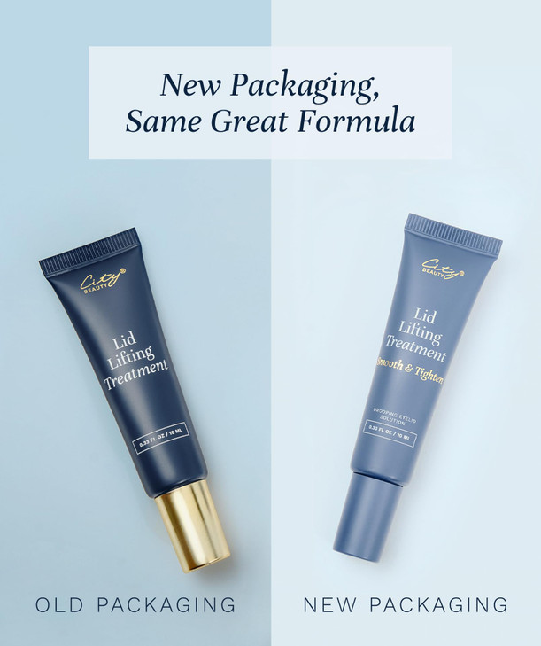 City Beauty Lid Lifting Formula Eye Cream for Aging Eyelids Instant Appearance Lift Firming Support Diamond Powder Hawth