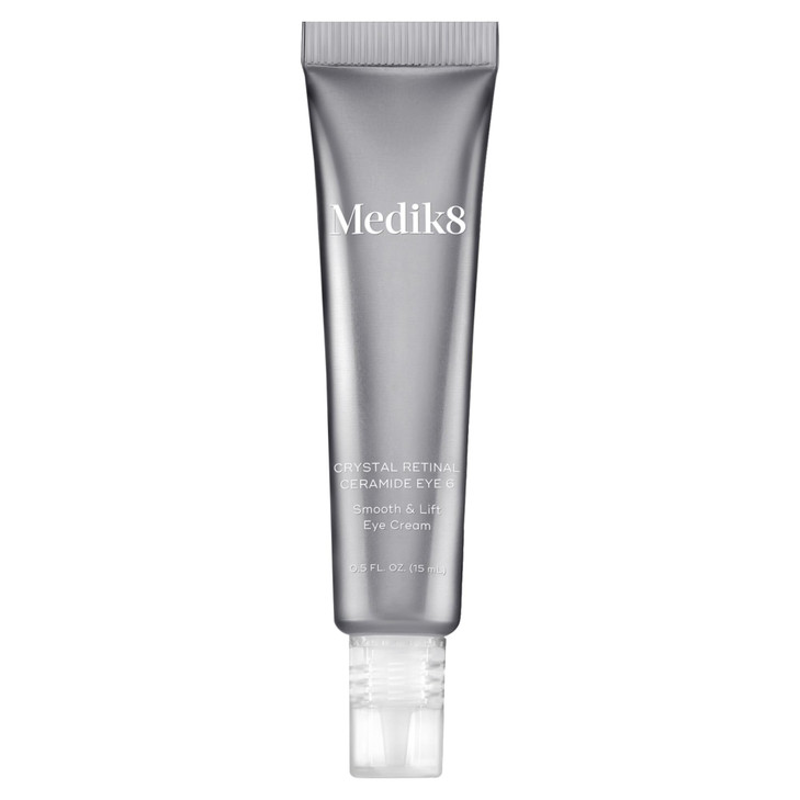 Medik8 Crystal Retinal Ceramide Eye 6 Lifting Eye Cream with Vitamin A Smoothing Under Eye Cream for Wrinkles and Sensit