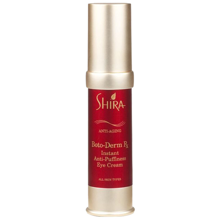 Shira BotoDerm Rx Instant AntiPuffiness Eye Cream for Wrinkles Dark Circles Eye Bags Fine Lines Anti Aging And TiredLook