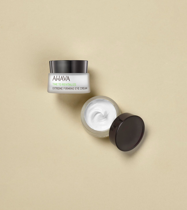AHAVA Extreme Firming Eye Cream Firms Hydrates Smoothes Reduce Wrinkles of Eye Area Enriched with Extreme Complex Exclus