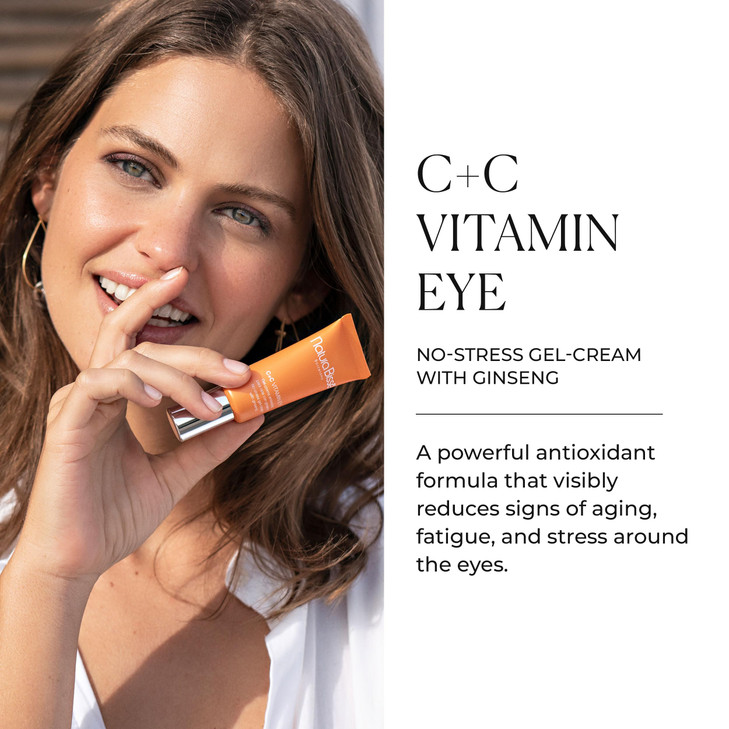 Natura Biss CC Vitamin Eye AntiStress Eye Contour GelCream Firms Energizes Rejuvenates 05 Oz