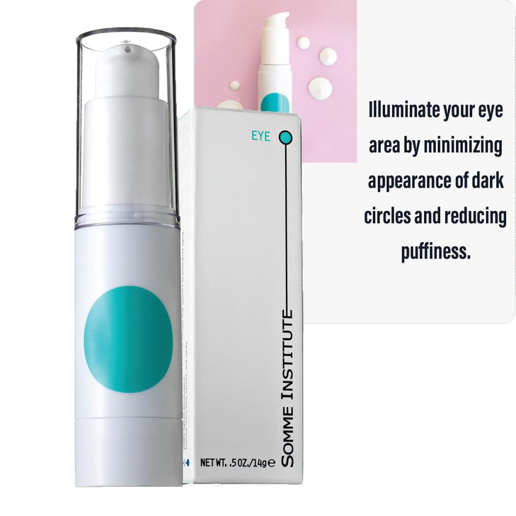 Somme Institute Hyaluronic Acid Eye Cream with MDT5 for Dark Circles Puffiness and Hyperpigmentation AntiAging Cream Boo