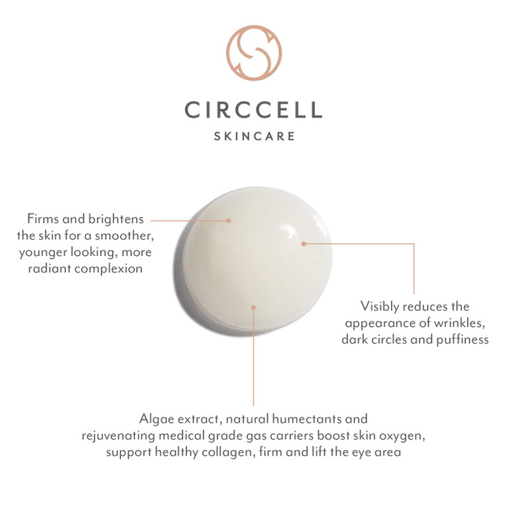 CIRCCELL ABO Eye Serum Day Night Oxygenating Serum Regenerative AntiAging Under Eye Serum for Wrinkles 05 Count