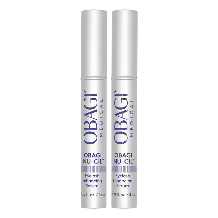Obagi NuCil Eyelash Enhancing Serum Nourishing Lash Serum with Biotin for Thicker More DefinedLooking Lashes 01 oz Pack