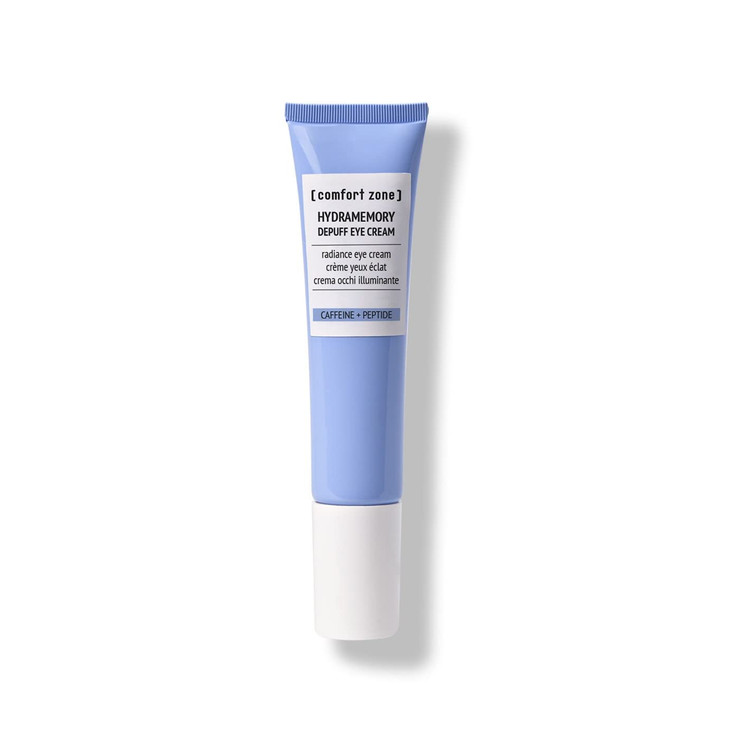 comfort zone Hydramemory Depuff Eye Cream Lightweight Moisturizer Relieves Tired Eyes Puffiness Dark Circles Brightens V